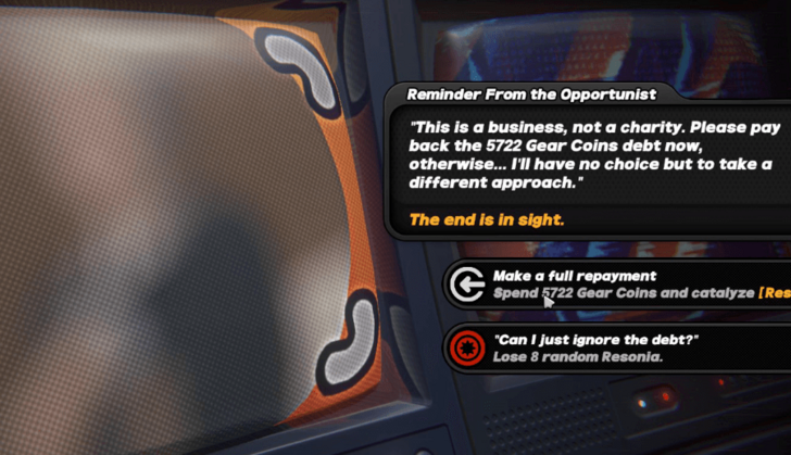 Interior Floor 3 Paying Debt