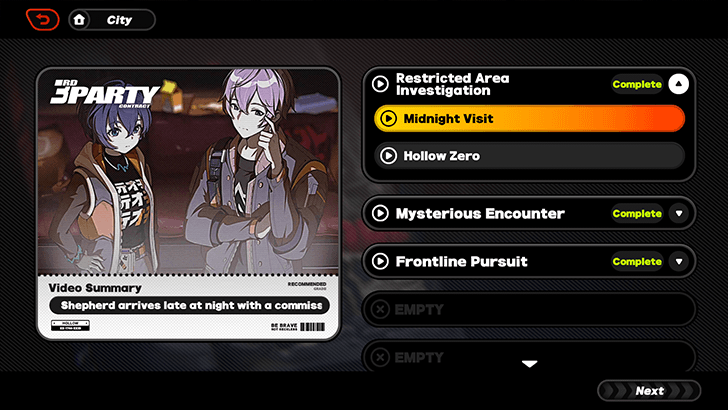 The Zero Zone Cutscenes