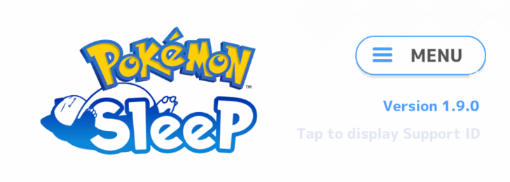 Pokemon Sleep - Version 1.9.0