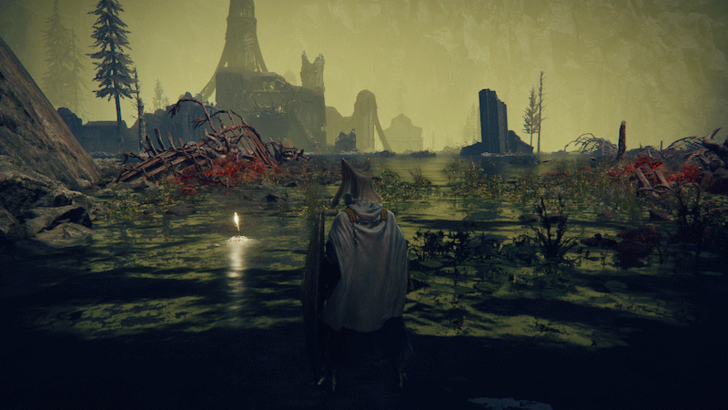 Elden Ring - Castle Watering Hole Site of Grace World Location