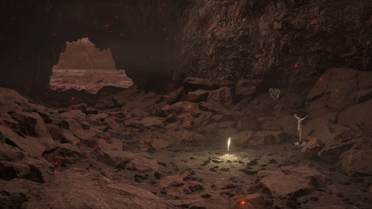 Elden Ring - Jagged Peak Summit Site of Grace World Location