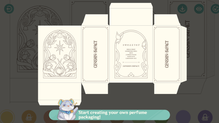 Genshin - Fragrant Fantasy - Create Perfume Package