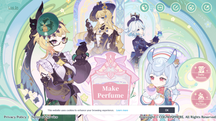 Genshin - Fragrant Fantasy - Login to Play