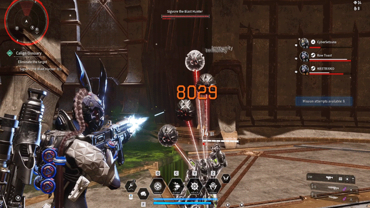 The First Descendant - Sigvore the Blast Hunter Spheres