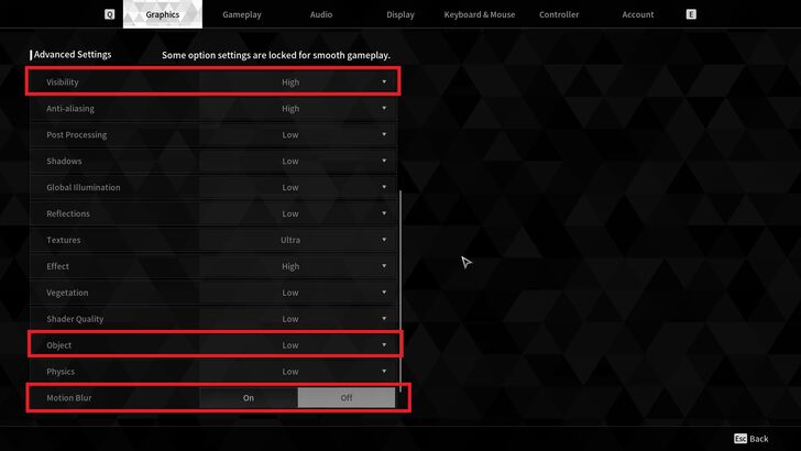 The First Descendant - Graphics Settings