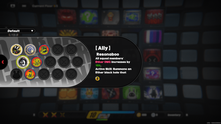 Resonia Provide Buffs