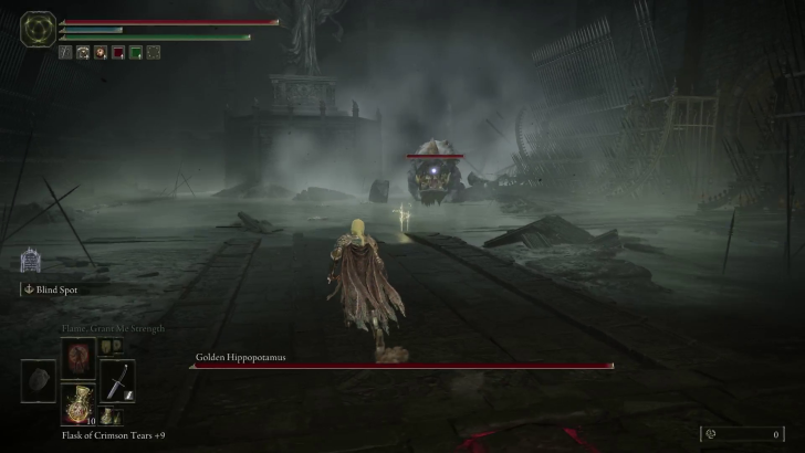 Defeat the Golden Hippopotamus