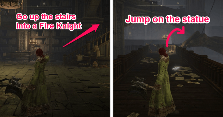 Specimen Storehouse Path to Fourth Floor