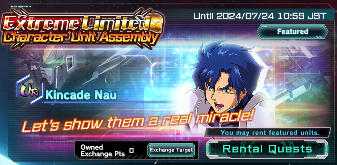 Mobile Suit Gundam UC Engage- Extreme Limited Character Unit Assembly