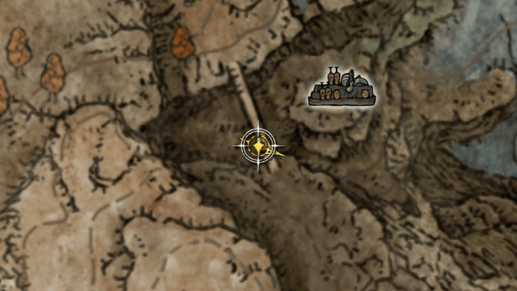 Elden Ring - Village of Flies Silver Horn Tender Map Location