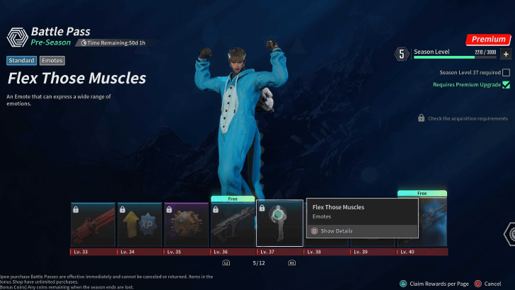 The First Descendant - Battle Pass Emote