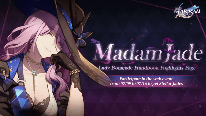 Honkai Star Rail - Lady Bonajade Handbook Web Event