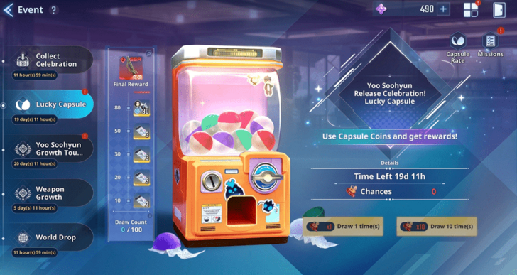 Solo Leveling Arise - Lucky Capsule Event Details
