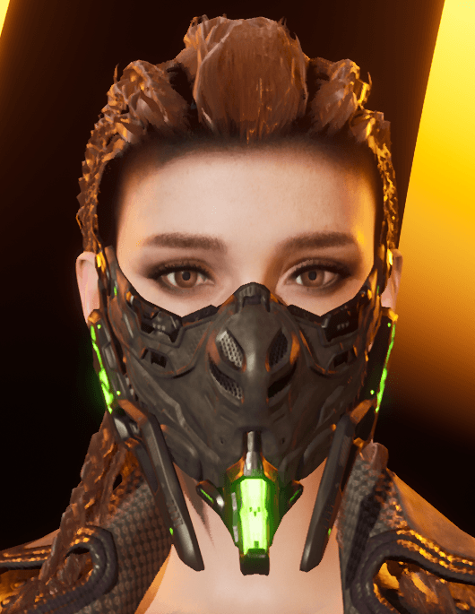 The First Descendant - Venom Control Mask Freyna