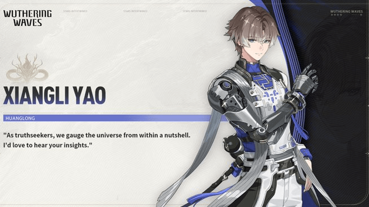 Wuthering Waves - Xiangli Yao Intro