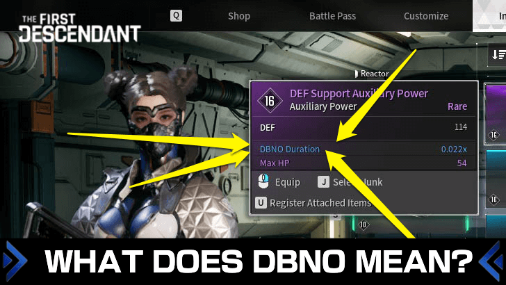 The First Descendant - What Does DBNO Mean, Down But Not Out
