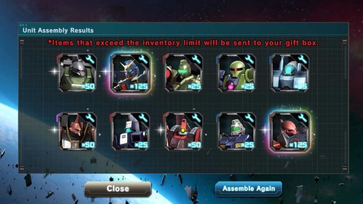 Gacha Blueprint - Gundam UC Engage