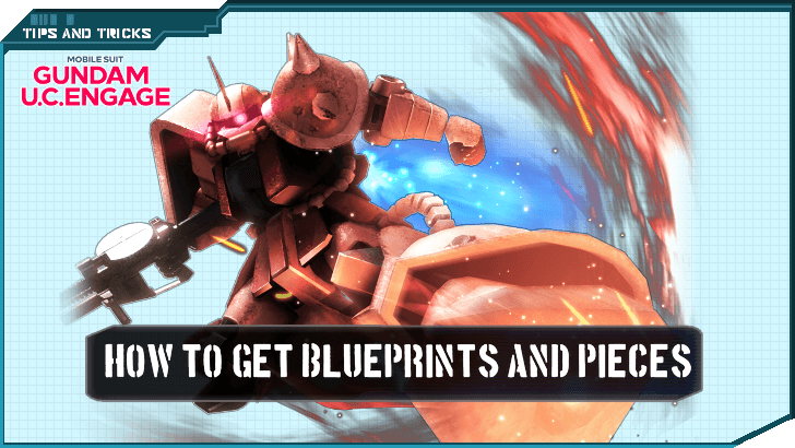 Blueprints and Character Pieces - Gundam UC Engage (1)