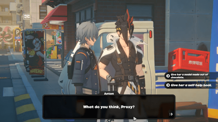 Anton Dialogue options