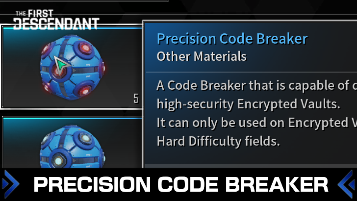 How to Farm Precision Code Breaker | The First Descendant｜Game8