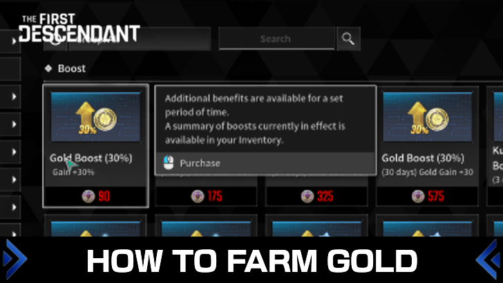 The First Descendant - How to Farm Gold