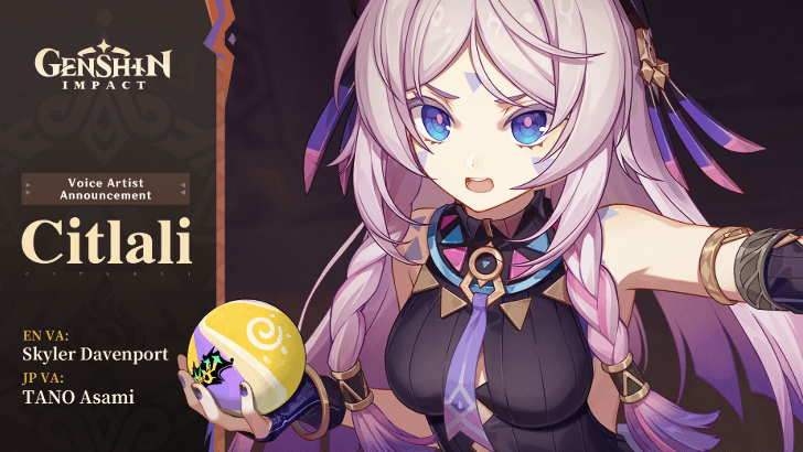 Genshin - Citlali Voice Actors