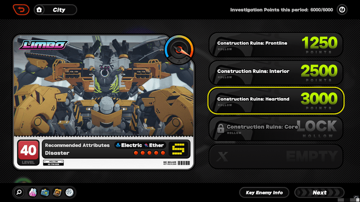 Clear Construction Ruins Stages