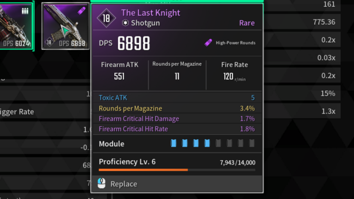 The First Descendant - Toxic ATK substat