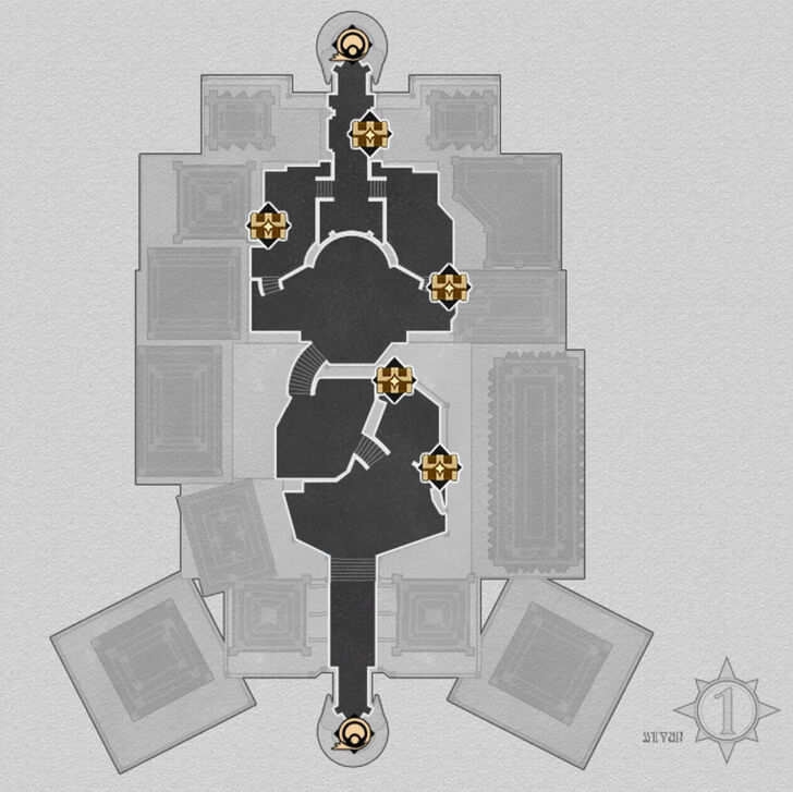 Star Rail - SoulGlad Scorchsand Audition Venue - Action Challenge Chests