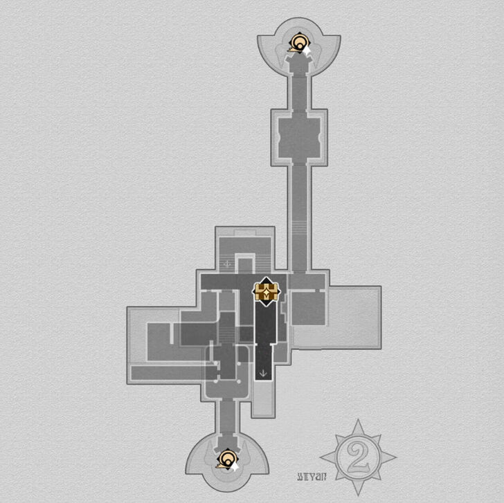 Star Rail - SoulGlad Scorchsand Audition Venue - Gunfire Trial B2 Chests