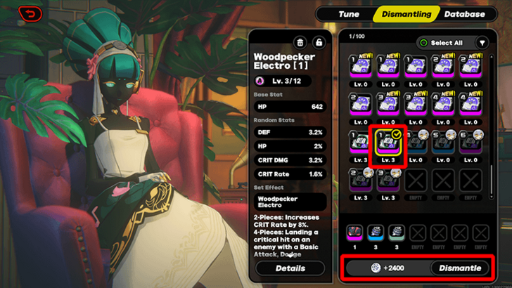 Dismantle Drive Discs for Denny