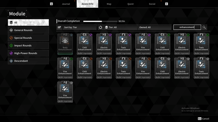 Weapon Attribute Modules
