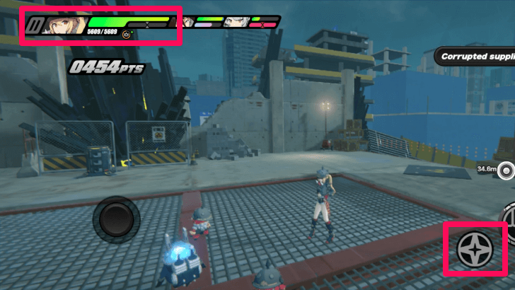 Energy Bar and Button Gray