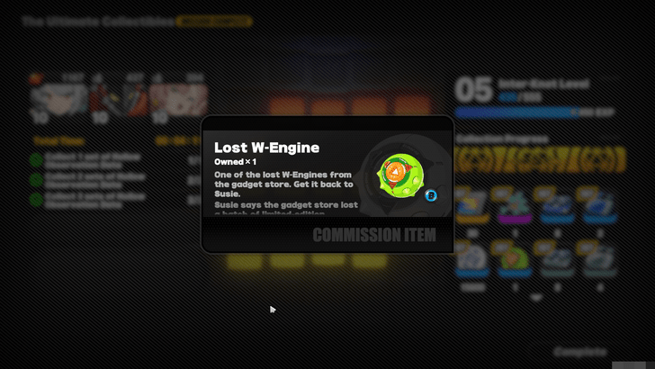 Complete The Ultimate Collectibles Main Story Commission