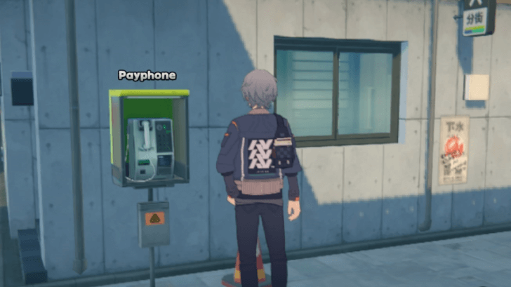 Payphone Between Coff Cafe and Waterfall Soup