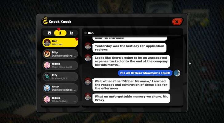 Captain Mewmew follow up DM from Ben