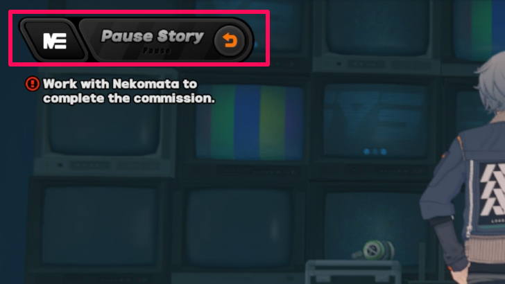 Agent Story Pause Button
