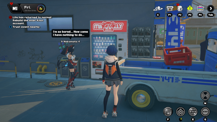 Nekomata Sixth Street - Vending Machine Trust Event