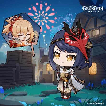 Genshin Impact - Sara Birthday Art 2024