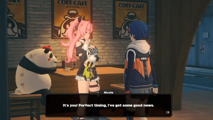 Nicole Sixth Street - Exiting Coff Cafe Trust Event