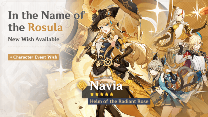 Genshin - Version 4.8 Phase 1 Navia Banner