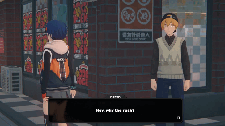 Speak to Noren Near Godfinger Arcade