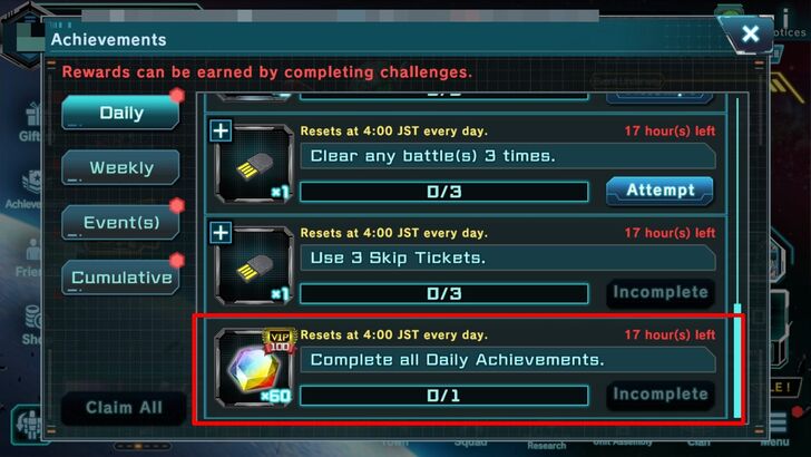 VIP Points - Gundam UC Engage