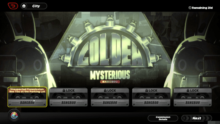 Enter the Unexpected Commission See You at the Parking Lot Commission