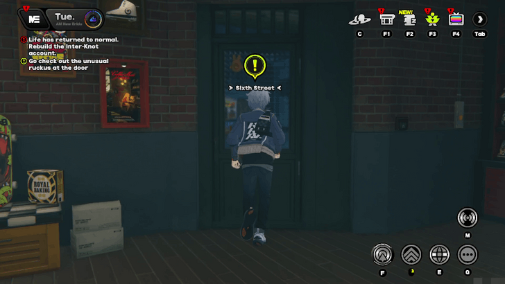 Go Check Out the Unusual Ruckus at the Door