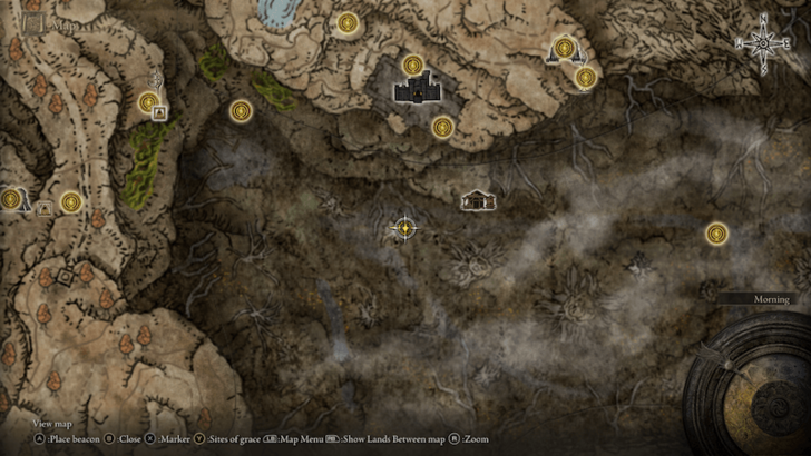 Elden Ring - Somber Stone 7 Abyssal Woods Map Location