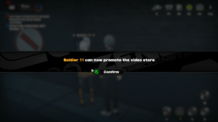 Soldier 11 Can Promote the Store