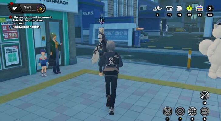 Meet Lycaon at Pharmacy