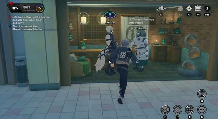 Find Lycaon at the Physiotheraphy Studio