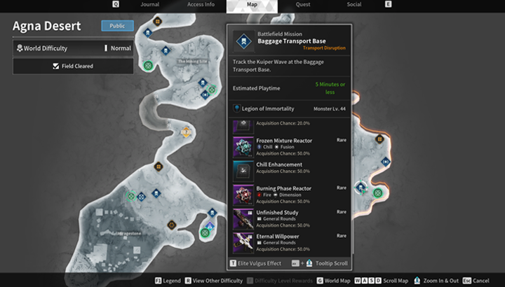 The First Descendant - Baggage Transport Base Mission